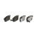 Brake pad set, disc brake P 28 072X Brembo, Thumbnail 3