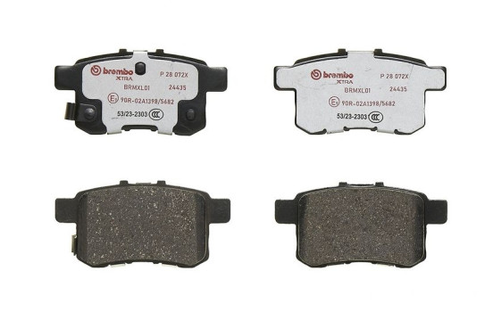 Brake pad set, disc brake P 28 072X Brembo, Image 3