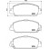 Brake Pad Set, disc brake P 28 077 Brembo, Thumbnail 2