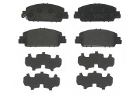 Brake Pad Set, disc brake P 28 077 Brembo