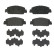 Brake Pad Set, disc brake P 28 077 Brembo, Thumbnail 3