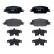 Brake Pad Set, disc brake P 28 097 Brembo