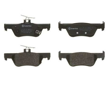 Brake pad set, disc brake P 28 110 Brembo, Image 3