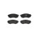Brake Pad Set, disc brake P 30 002 Brembo, Thumbnail 3