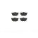 Brake Pad Set, disc brake P 30 003 Brembo, Thumbnail 3