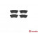 Brake Pad Set, disc brake P 30 014 Brembo, Thumbnail 3