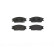 Brake Pad Set, disc brake P 30 024 Brembo, Thumbnail 3
