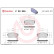 Brake Pad Set, disc brake P 30 025 Brembo, Thumbnail 3