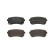 Brake Pad Set, disc brake P 30 025 Brembo, Thumbnail 5