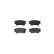 Brake Pad Set, disc brake P 30 027 Brembo, Thumbnail 3