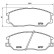 Brake Pad Set, disc brake P 30 028 Brembo, Thumbnail 2