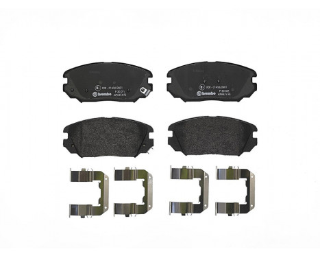 Brake Pad Set, disc brake P 30 031 Brembo