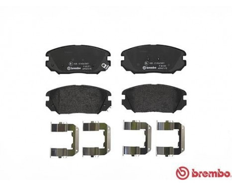 Brake Pad Set, disc brake P 30 031 Brembo, Image 3