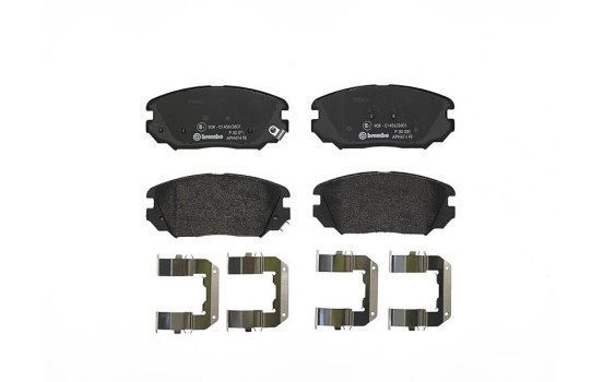 Brake Pad Set, disc brake P 30 031 Brembo, Image 3