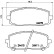 Brake Pad Set, disc brake P 30 032 Brembo, Thumbnail 3
