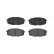 Brake Pad Set, disc brake P 30 034 Brembo