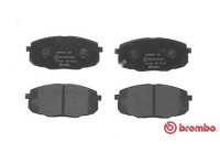 Brake pad set, disc brake P 30 034X Brembo