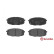 Brake pad set, disc brake P 30 034X Brembo, Thumbnail 2