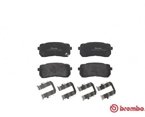 Brake Pad Set, disc brake P 30 035 Brembo, Image 3
