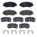 Brake Pad Set, disc brake P 30 036 Brembo, Thumbnail 3