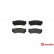 Brake Pad Set, disc brake P 30 037 Brembo, Thumbnail 2