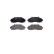 Brake Pad Set, disc brake P 30 044 Brembo, Thumbnail 3