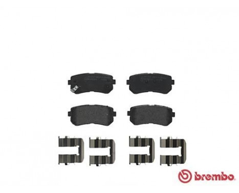 Brake Pad Set, disc brake P 30 046 Brembo, Image 2