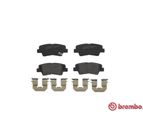 Brake Pad Set, disc brake P 30 047 Brembo, Image 2