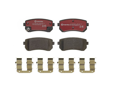 Brake pad set, disc brake P 30 051X Brembo, Image 4