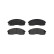 Brake Pad Set, disc brake P 30 058 Brembo, Thumbnail 3