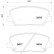 Brake Pad Set, disc brake P 30 065 Brembo, Thumbnail 2