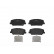 Brake Pad Set, disc brake P 30 065 Brembo