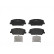 Brake Pad Set, disc brake P 30 065 Brembo, Thumbnail 3