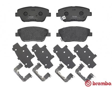Brake Pad Set, disc brake P 30 066 Brembo, Image 3