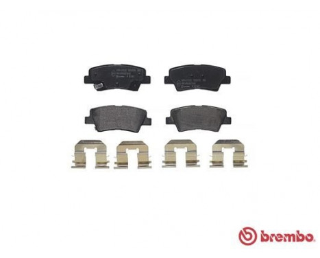 Brake Pad Set, disc brake P 30 067 Brembo, Image 3