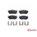 Brake Pad Set, disc brake P 30 069 Brembo, Thumbnail 2