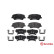 Brake Pad Set, disc brake P 30 073 Brembo