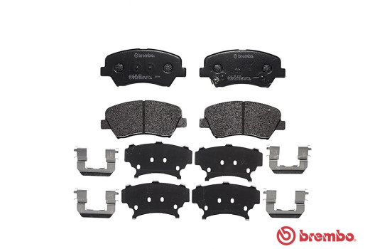 Brake Pad Set, disc brake P 30 073 Brembo
