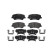 Brake Pad Set, disc brake P 30 073 Brembo, Thumbnail 3
