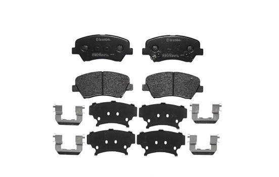 Brake Pad Set, disc brake P 30 073 Brembo, Image 3