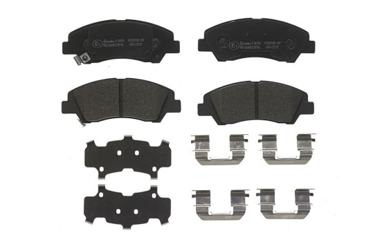 Brake Pad Set, disc brake P 30 076 Brembo, Image 2