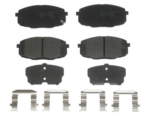 Brake Pad Set, disc brake P 30 077 Brembo