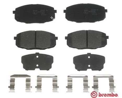 Brake Pad Set, disc brake P 30 077 Brembo, Image 2