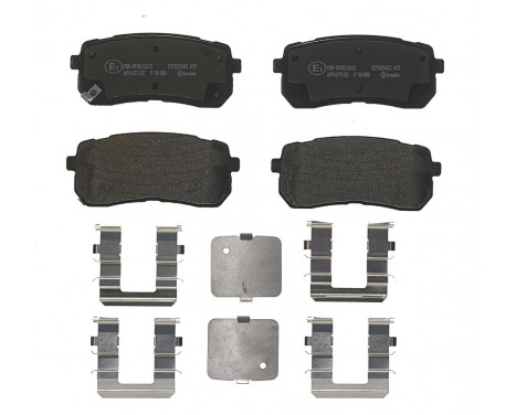 Brake Pad Set, disc brake P 30 080 Brembo