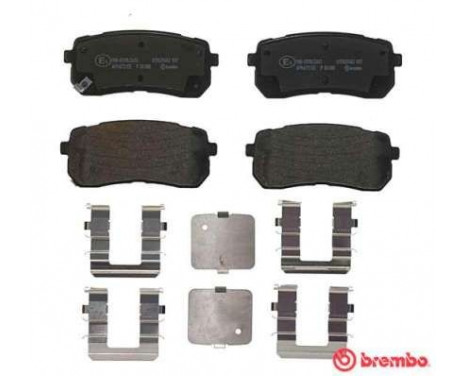 Brake Pad Set, disc brake P 30 080 Brembo, Image 2