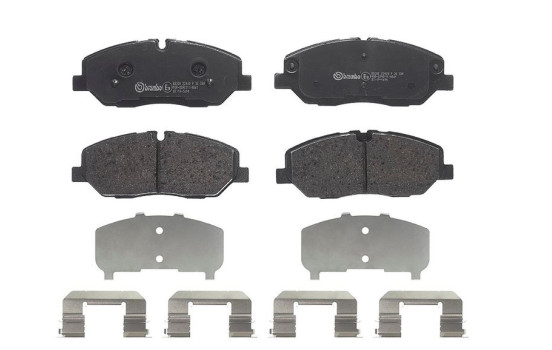 Brake Pad Set, disc brake P 30 084 Brembo, Image 2