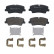 Brake Pad Set, disc brake P 30 085 Brembo
