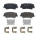 Brake Pad Set, disc brake P 30 085 Brembo, Thumbnail 3
