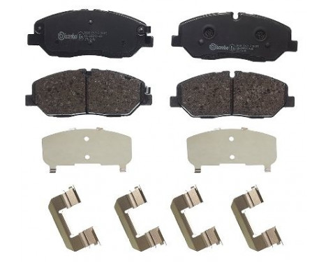 Brake Pad Set, disc brake P 30 090 Brembo, Image 2