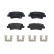 Brake Pad Set, disc brake P 30 094 Brembo, Thumbnail 2